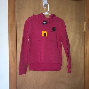 NWT Carhartt girls sweatshirt!! Pink